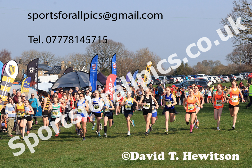 Girls Under-15s 2026 Start Fitness NEHL, Eltringham, Mickley, Northmberland. Photo: David T. Hewitson/Sports for All Pics
